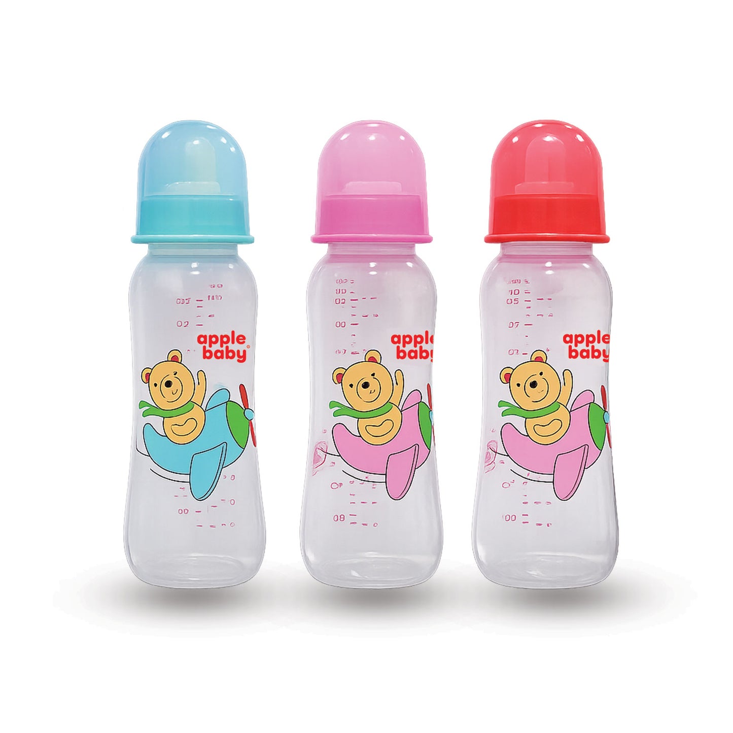 FEEDING BOTTLE WITH SPOUT_80Z 250ML_01A68 (Pack of 3)