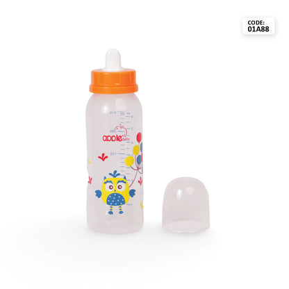 APPLEBABY BOTTLE WITH SILICONE NIPPLE_8OZ-250ML_01A88 (Pack of 3)