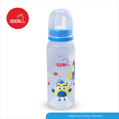 APPLEBABY BOTTLE WITH SILICONE NIPPLE_8OZ-250ML_01A88 (Pack of 3)