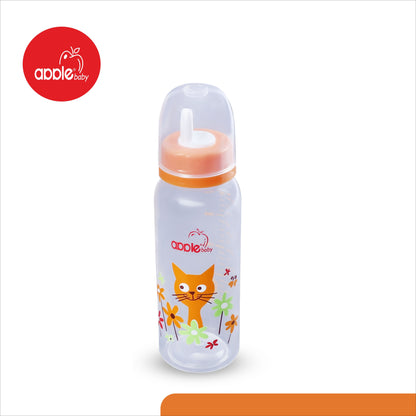 APPLEBABY BOTTLE WITH SILICONE NIPPLE_8OZ-250ML_01A88 (Pack of 3)