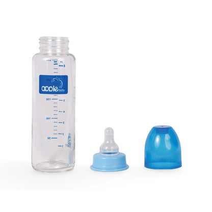 01A92 PREMIUM GLASS  FEEDING BOTTLE 8oz / 250 ML