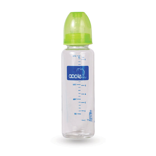 01A92 PREMIUM GLASS  FEEDING BOTTLE 8oz / 250 ML
