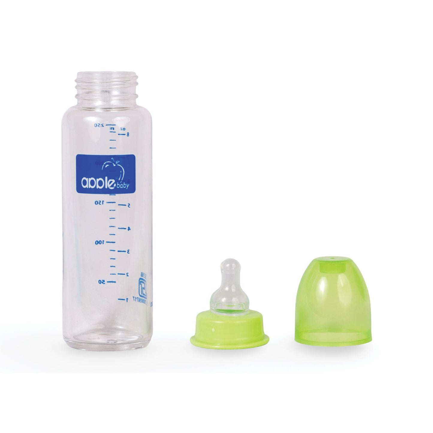 01A92 PREMIUM GLASS  FEEDING BOTTLE 8oz / 250 ML