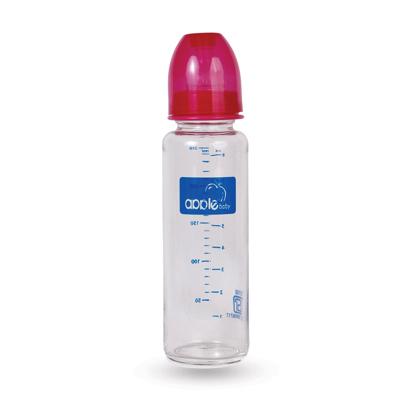 01A92 PREMIUM GLASS  FEEDING BOTTLE 8oz / 250 ML