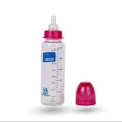 01A92 PREMIUM GLASS  FEEDING BOTTLE 8oz / 250 ML