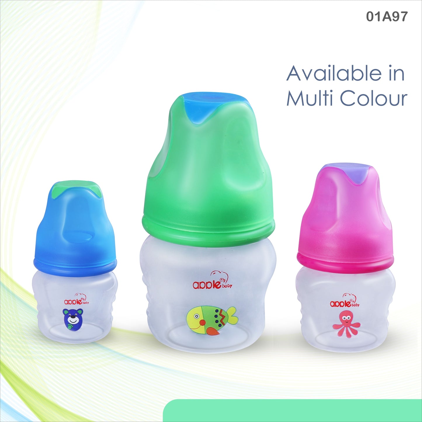 FEEDING BOTTLE W SPOUT2 0Z 60ML_01A97 (Pack of 3)