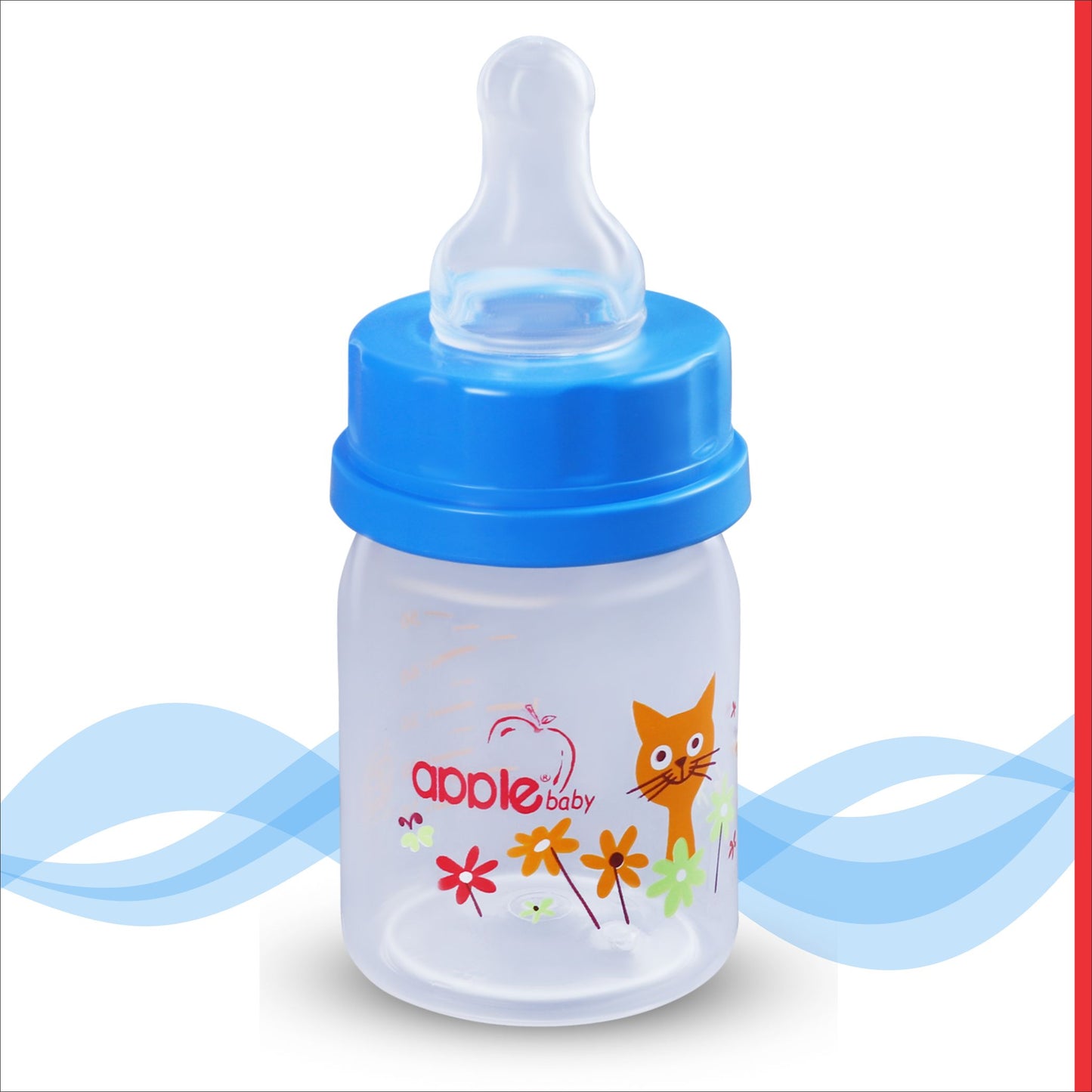 APPLEBABY FEEDING BOTTLE 2oz_60ml_01A86 (Pack of 3)