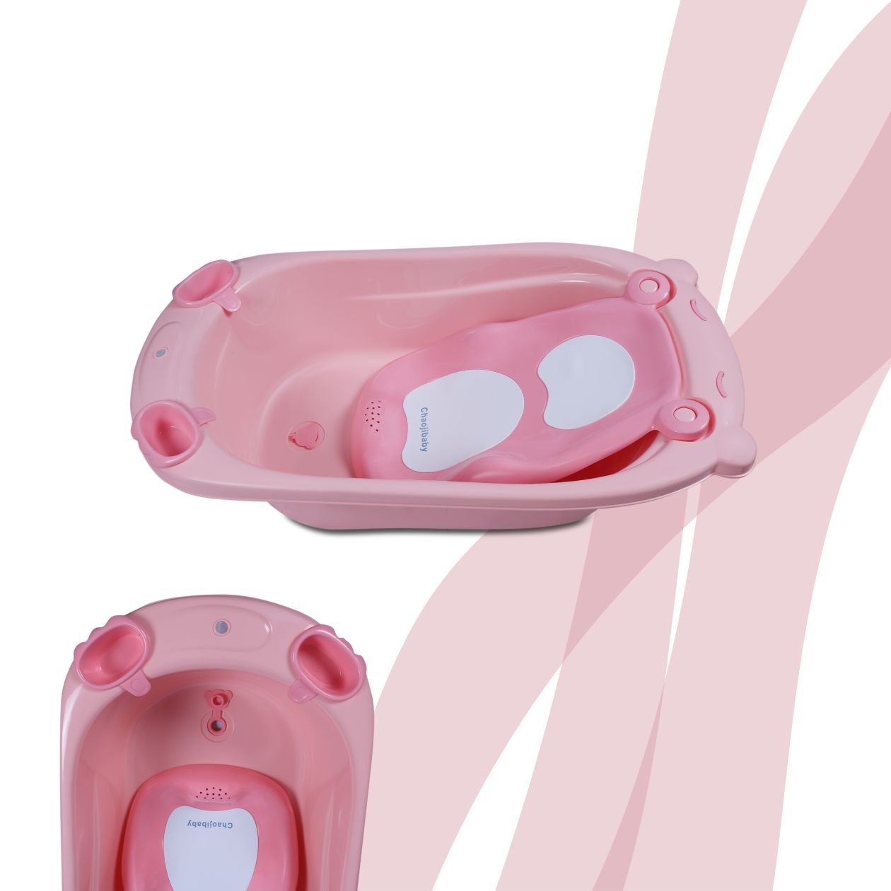 BT1035 BATH TUB New Born Baby Bathtub with Bath Seat Kids Babies Bathtub