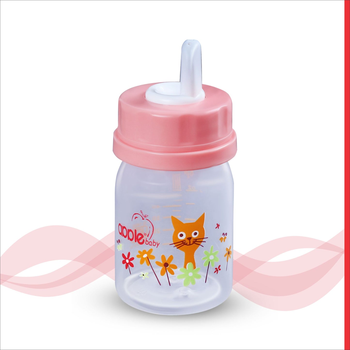 APPLEBABY FEEDING BOTTLE 2oz_60ml_01A86 (Pack of 3)