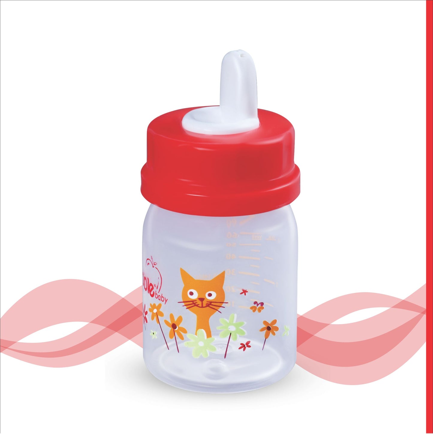 APPLEBABY FEEDING BOTTLE 2oz_60ml_01A86 (Pack of 3)