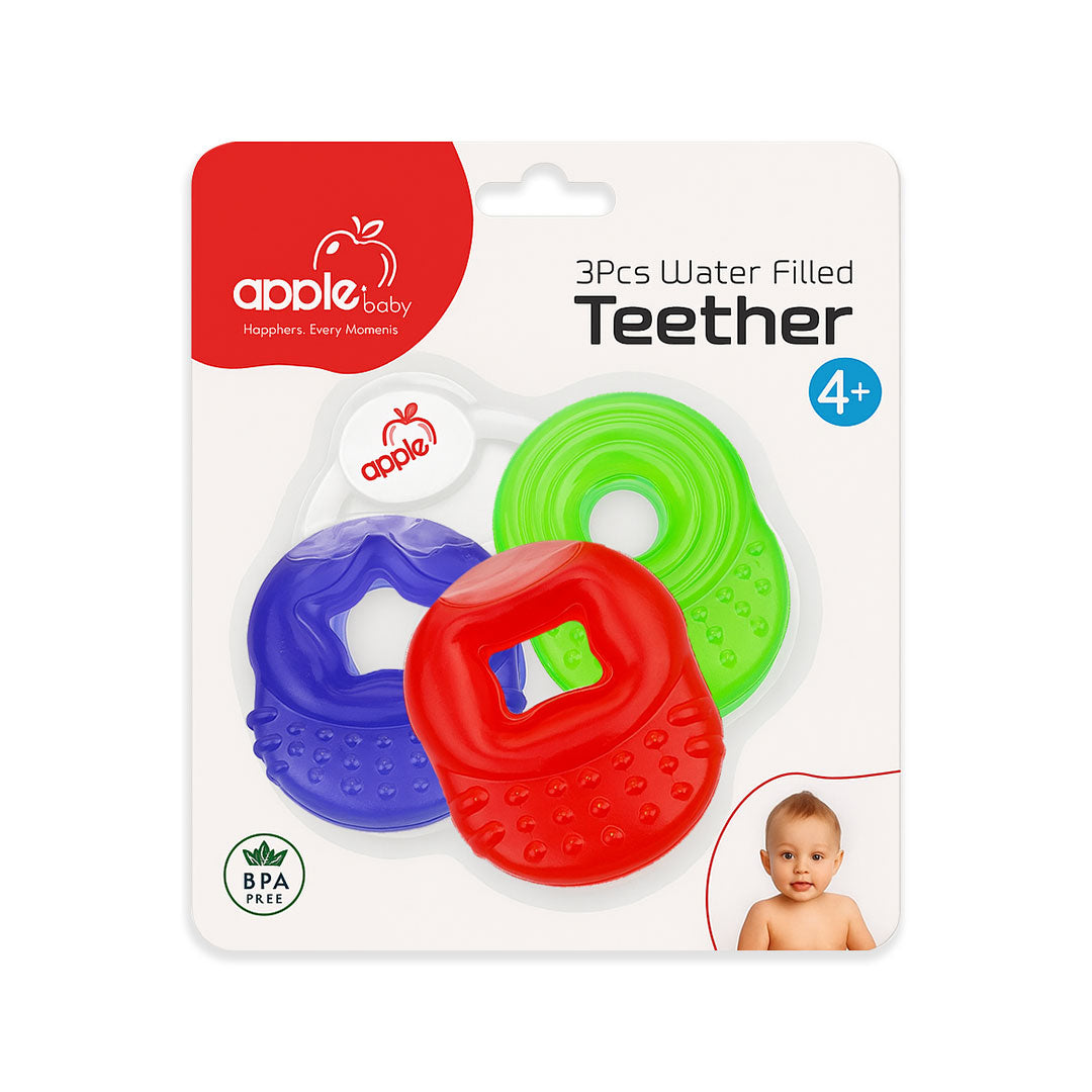 3PCS WATER FILLED TEETHER AC219 (Pack of 2)