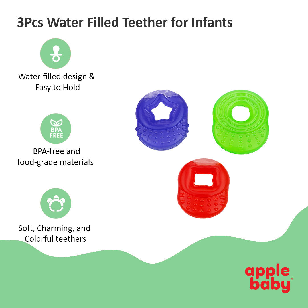 3PCS WATER FILLED TEETHER AC219 (Pack of 2)