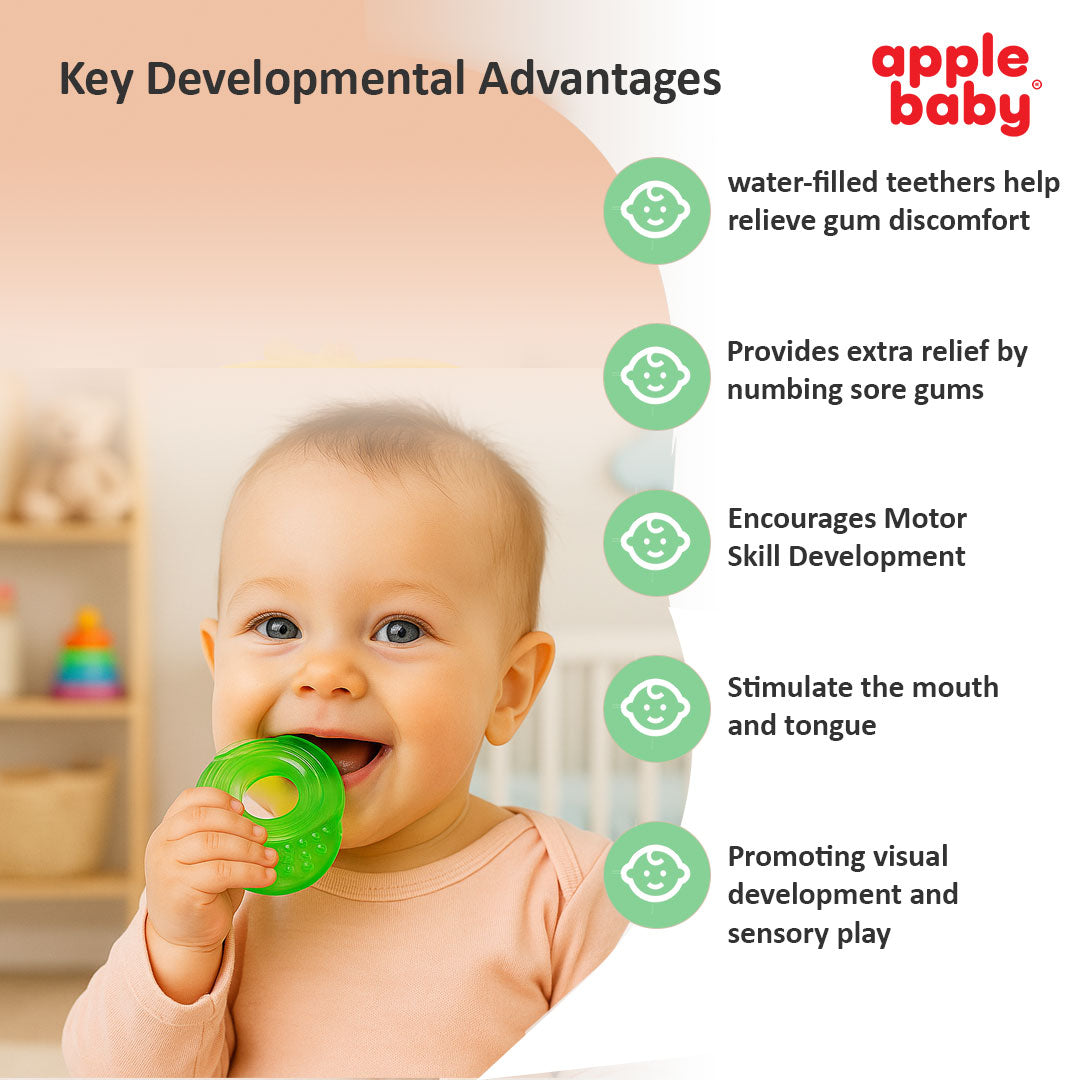 3PCS WATER FILLED TEETHER AC219 (Pack of 2)