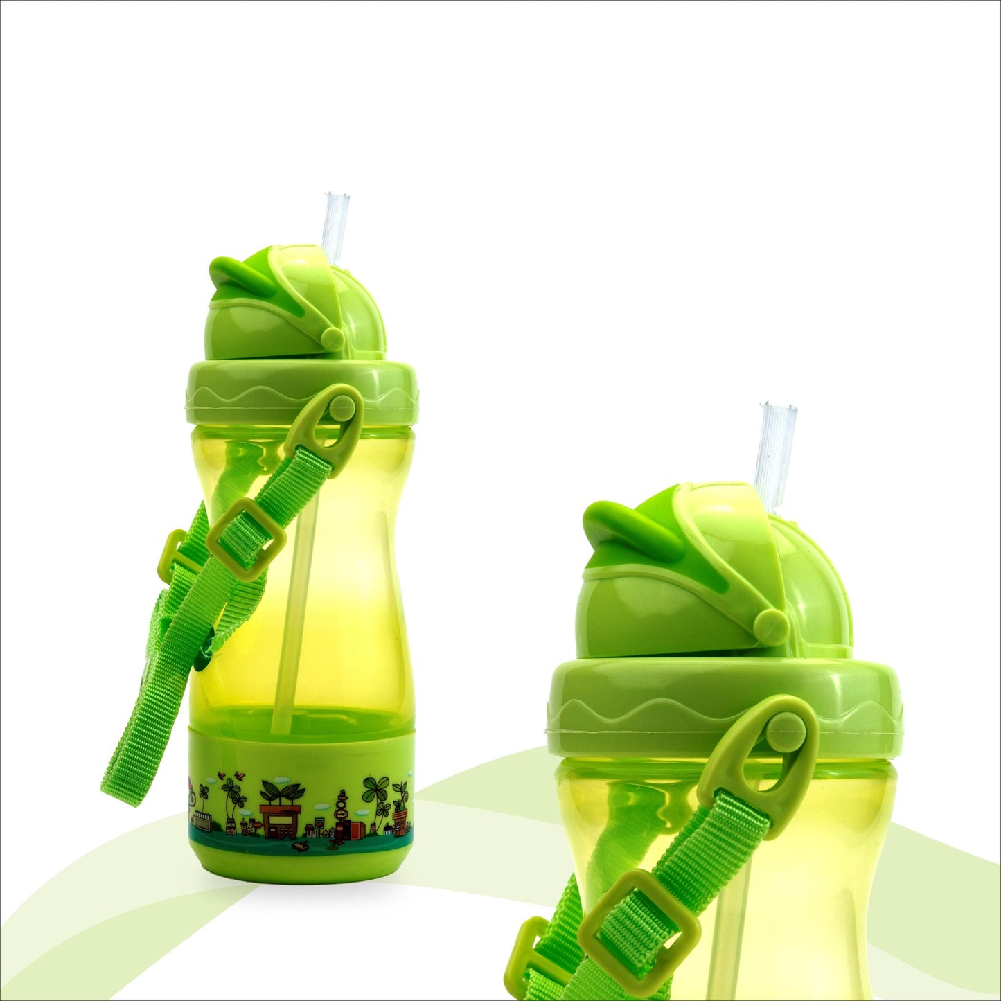 STRAW SIPPER  13OZ/380ML_AC248 (Pack of 2)