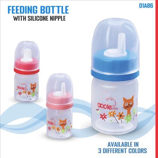 APPLEBABY FEEDING BOTTLE 2oz_60ml_01A86 (Pack of 3)