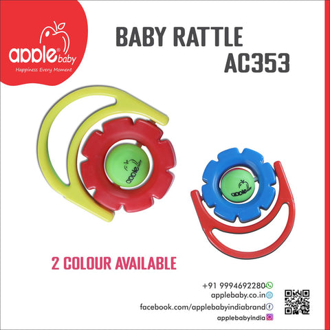 AC353_CROWN BABY RATTLE