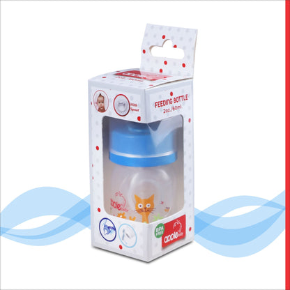 APPLEBABY2 IN 1 FEEDING BOTTLE HIGH -QUALITY,  BPA-free Materials 2oz_60ml_01A86 (Pack of 3)