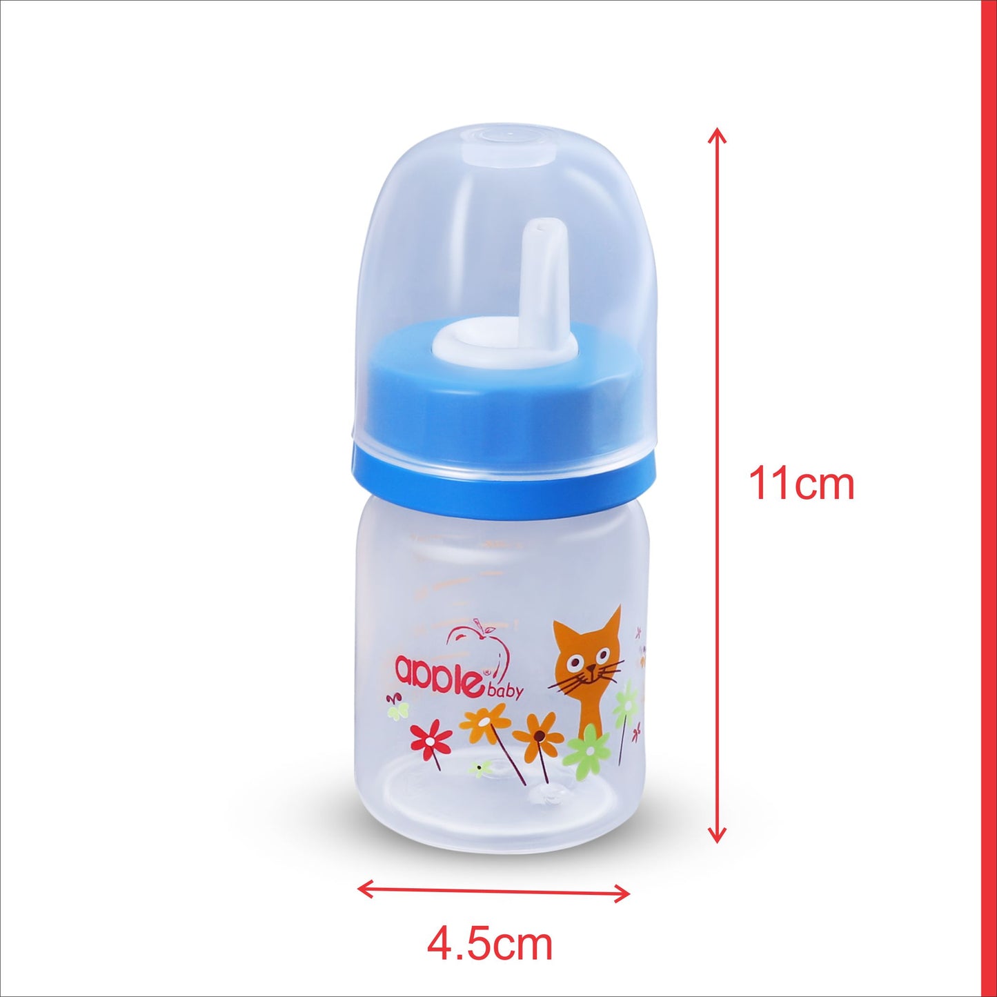 APPLEBABY FEEDING BOTTLE 2oz_60ml_01A86 (Pack of 3)