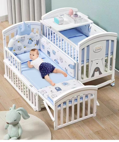 Little Straw Baby Wooden Cradle BC137