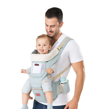 6-in-1 Ergonomic Infant Carrier | Baby Carrier with Detachable Hip Seat AB1326