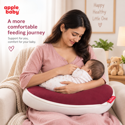 Apple baby AB429 Maroon Feeding pillow