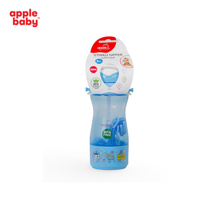 STRAW SIPPER  13OZ/380ML_AC248 (Pack of 2)