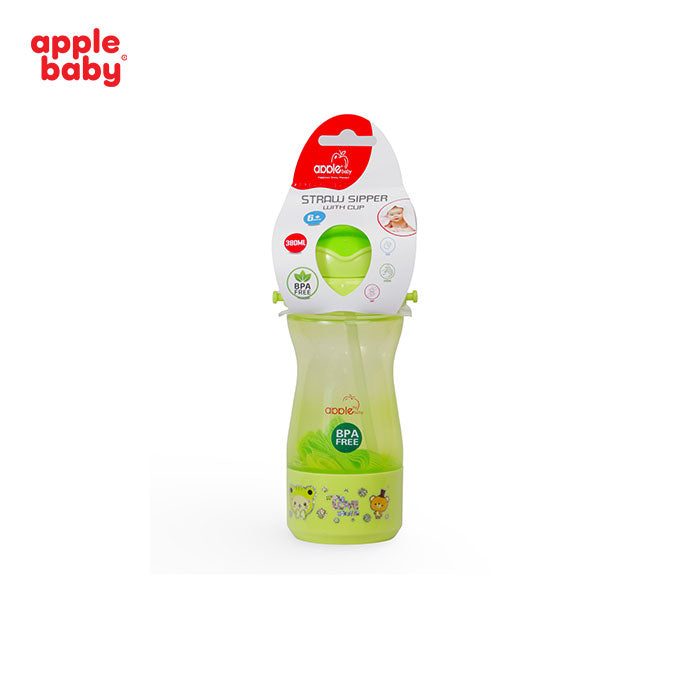 STRAW SIPPER  13OZ/380ML_AC248 (Pack of 2)