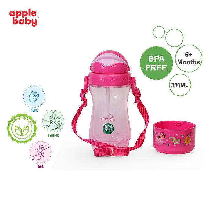 STRAW SIPPER  13OZ/380ML_AC248 (Pack of 2)