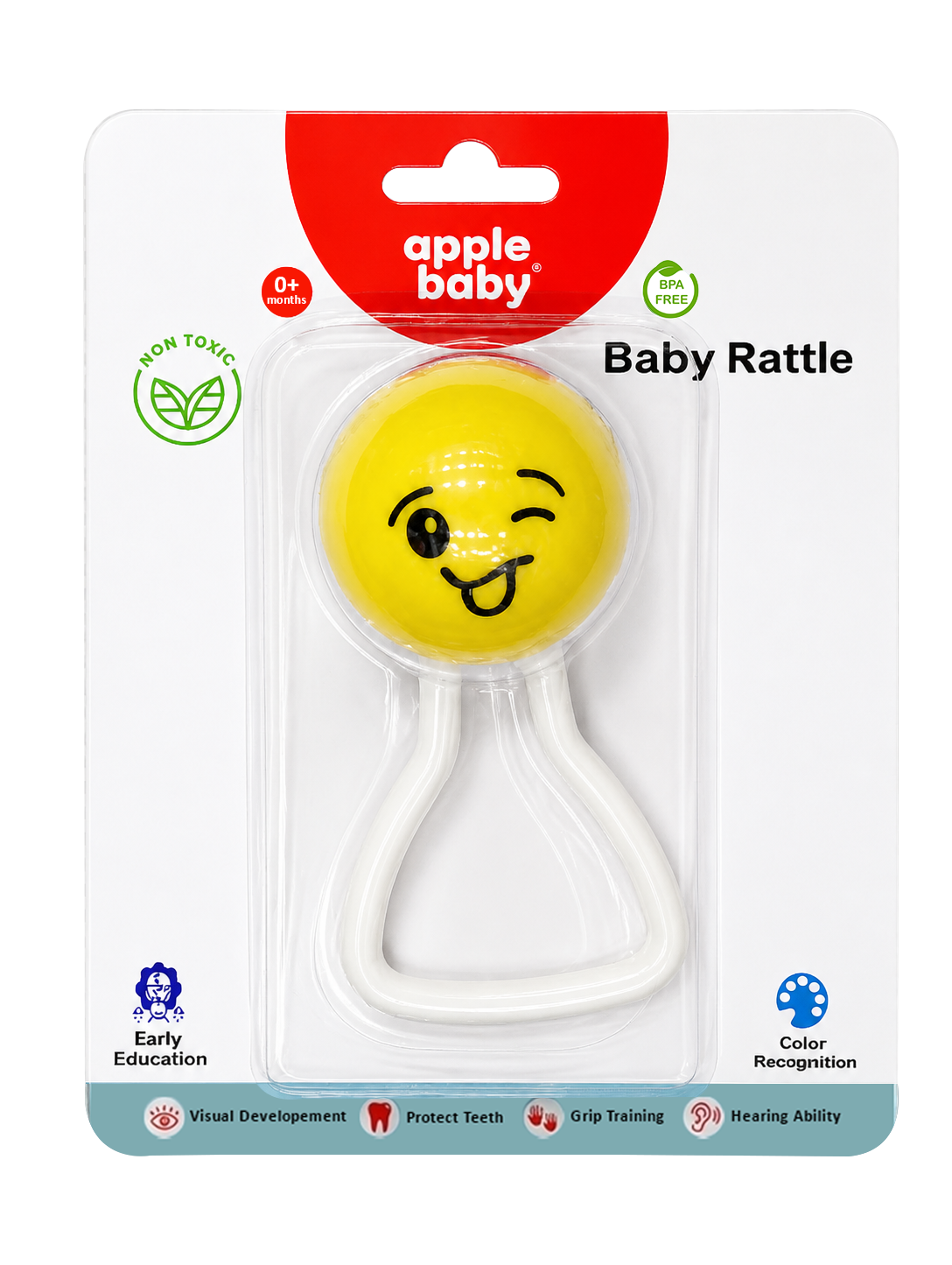 AC354_BABY RATTLE SUPPER (Pack of 3)