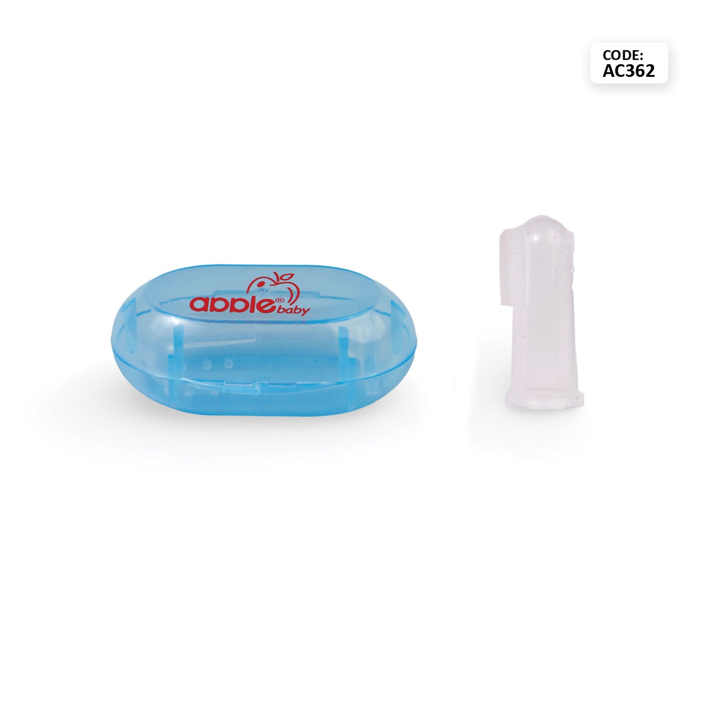 AC362 Finger Brush with carry case (Pack of 3)