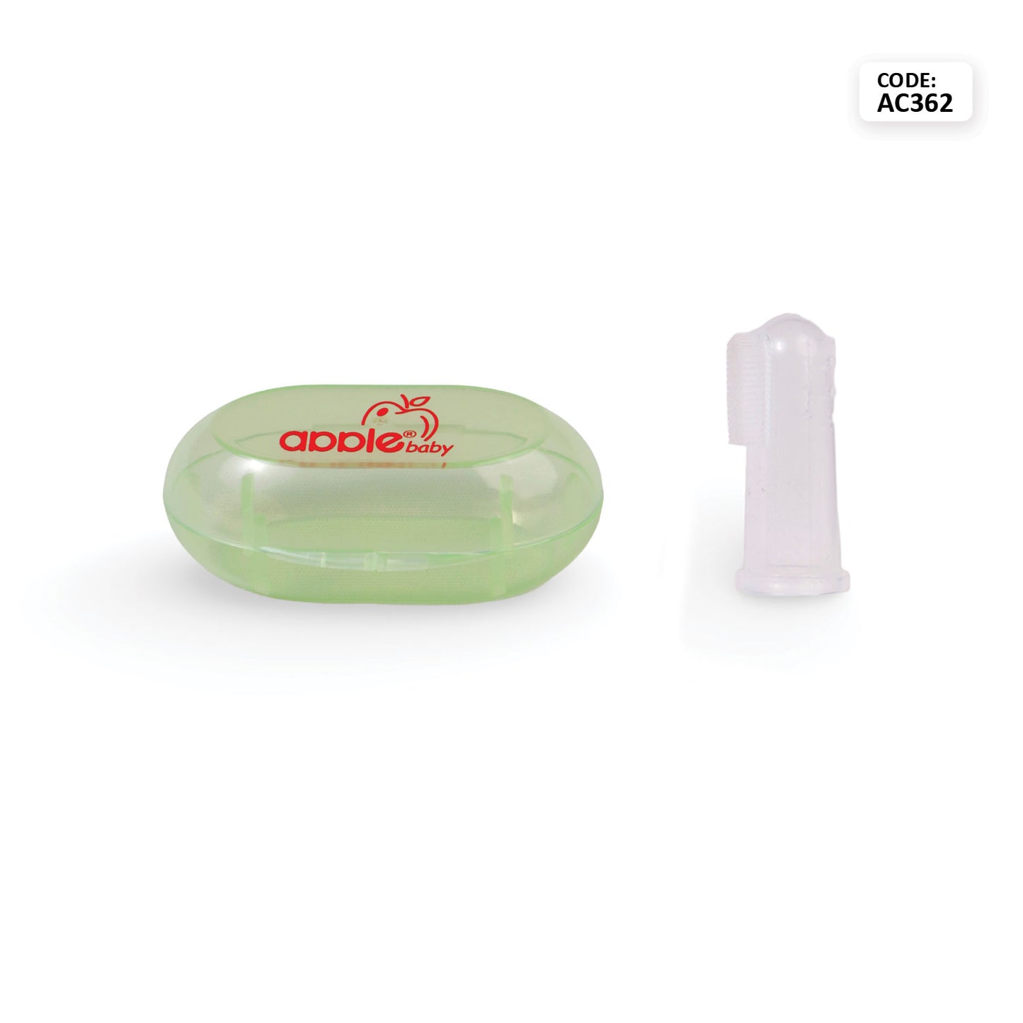 AC362 Finger Brush with carry case (Pack of 3)