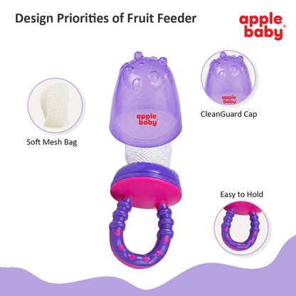 FRUIT FEEDER WITH EXTRA MESH AC370 (Pack of 2)