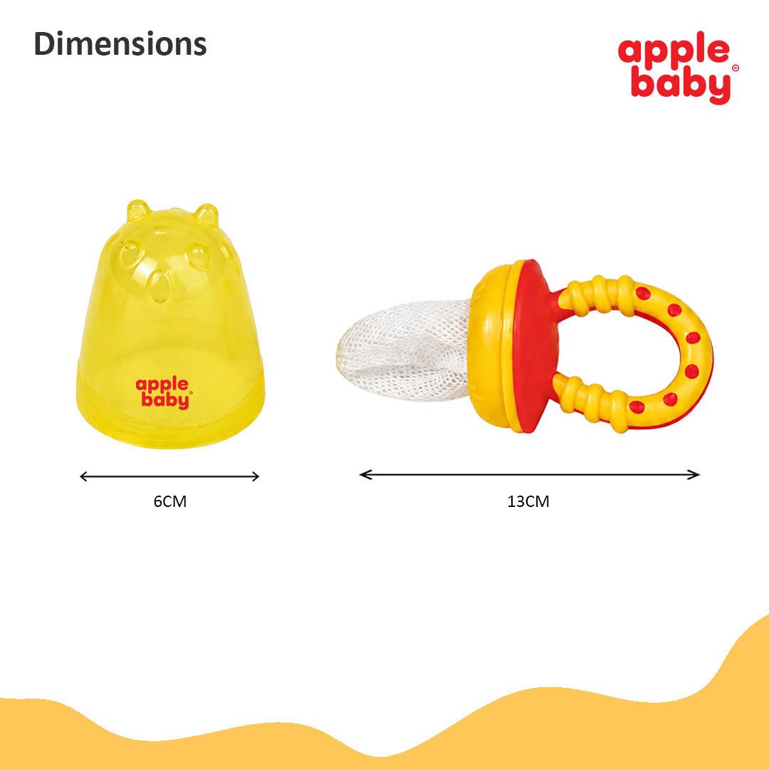 FRUIT FEEDER WITH EXTRA MESH AC370 (Pack of 2)