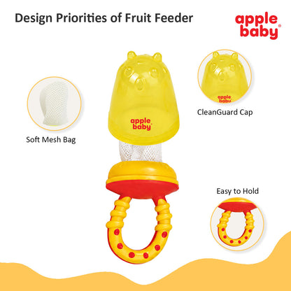 FRUIT FEEDER WITH EXTRA MESH AC370 (Pack of 2)