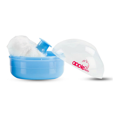 apple baby POWDER BOX WITH PUFF AC372 (Pack of 2)