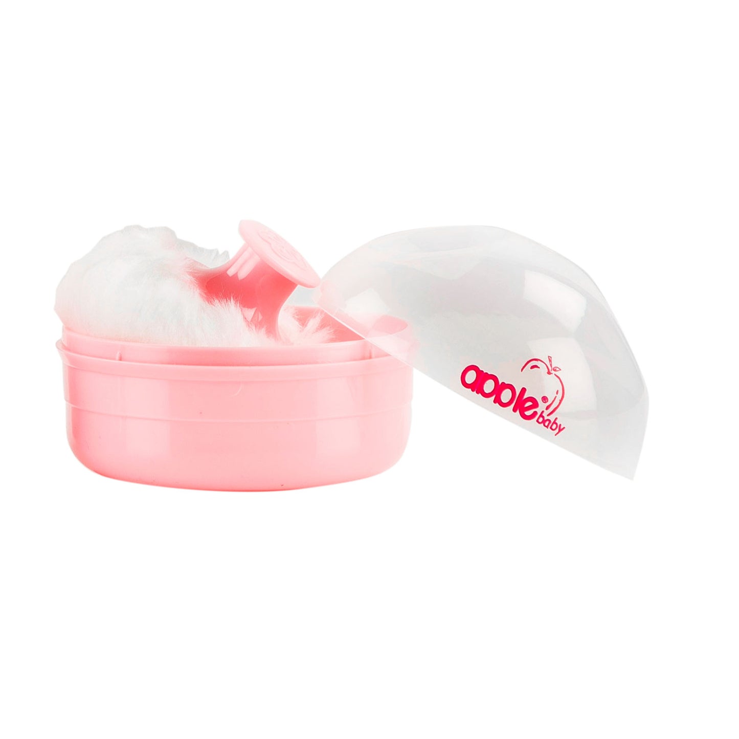 apple baby POWDER BOX WITH PUFF AC372 (Pack of 2)