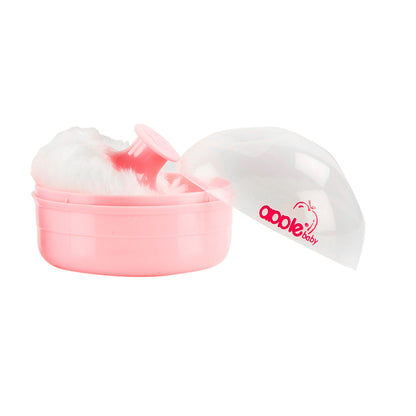 apple baby POWDER BOX WITH PUFF AC372 (Pack of 2)