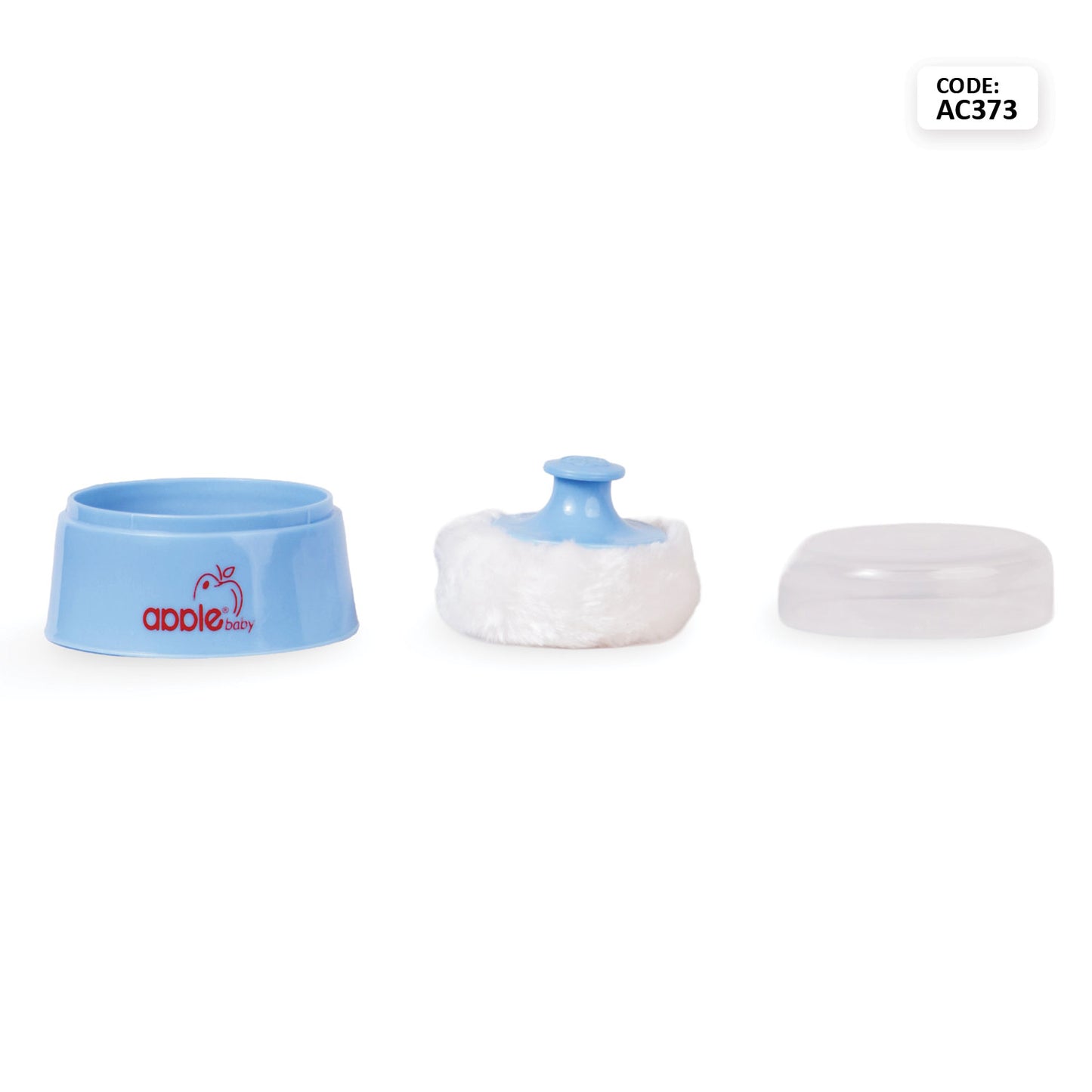 AC373 POWDER BOX WITH PUFF (Pack of 2)