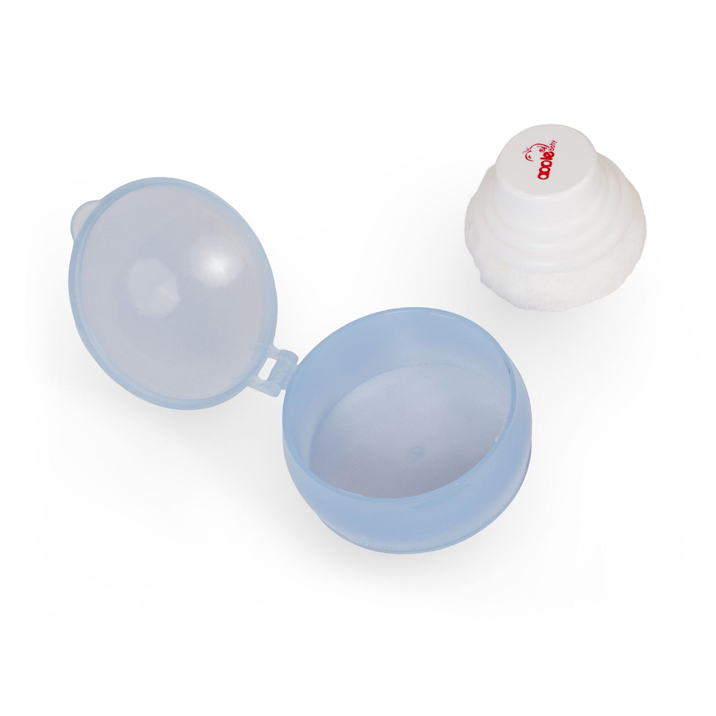 POWDER BOX WITH PUFF AC387 (Pack of 2)