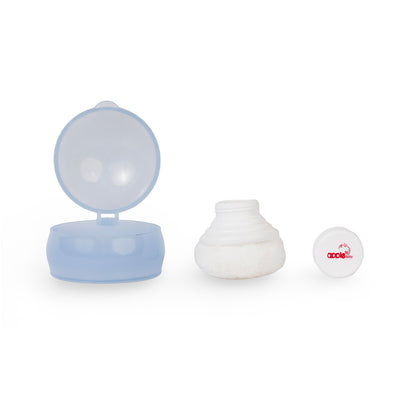 POWDER BOX WITH PUFF AC387 (Pack of 2)