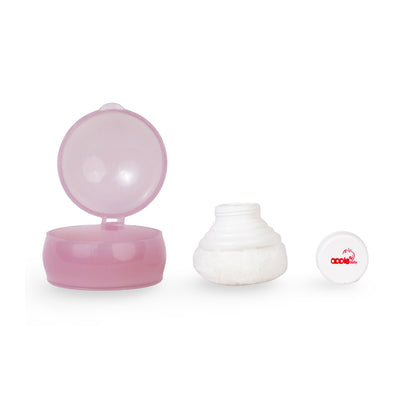 POWDER BOX WITH PUFF AC387 (Pack of 2)