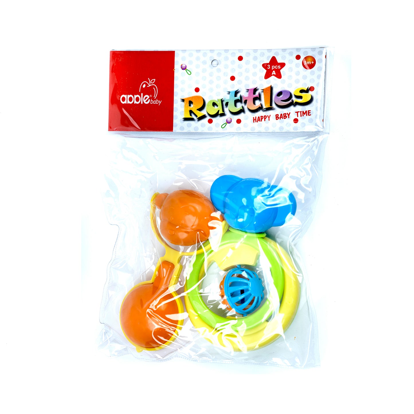 3PCS RATTLE SET AC394 (Pack of 2)