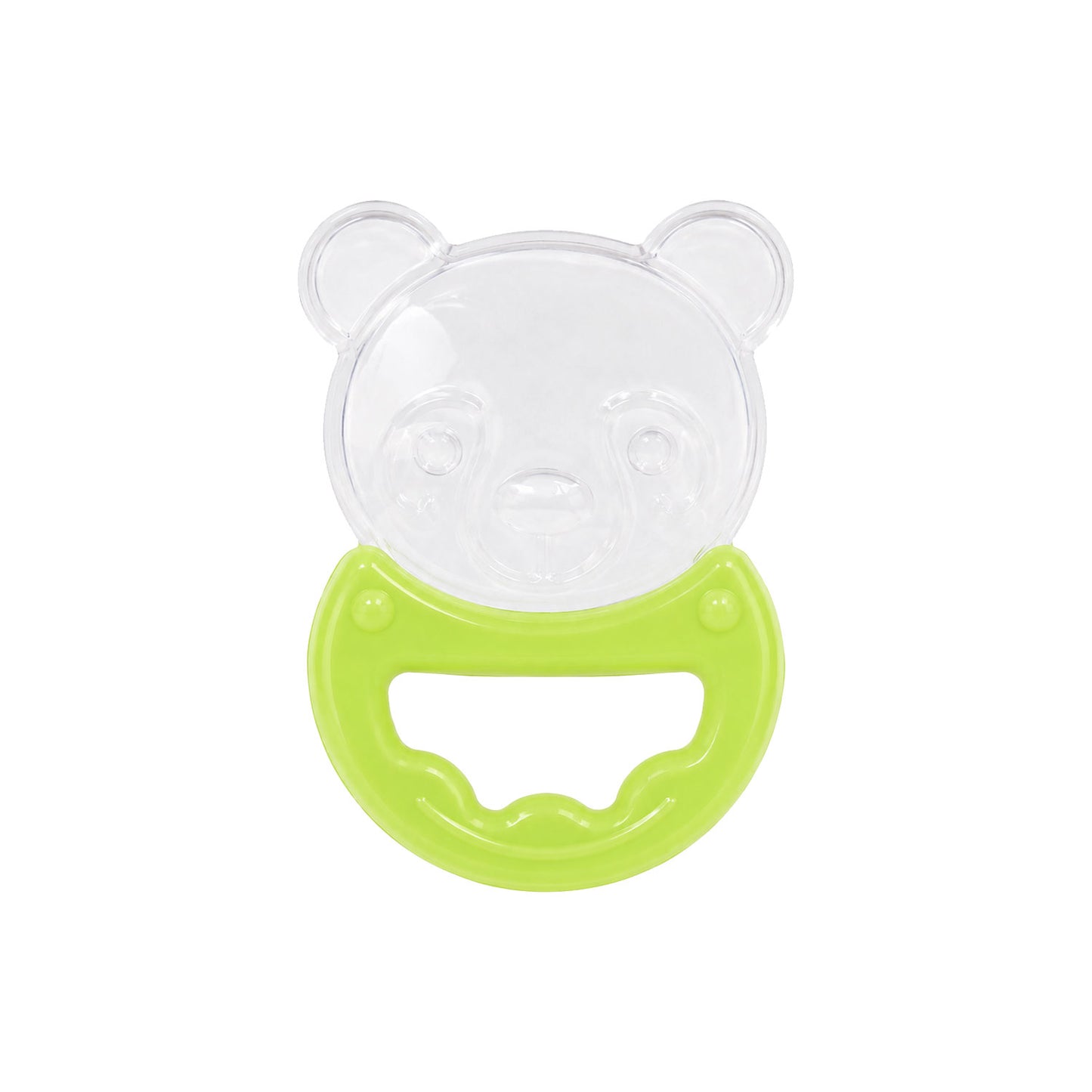 Apple Baby Bear Silicone Teether for Babies | BPA-Free Easy Grip Teething Toy (Pack of 3) AC412