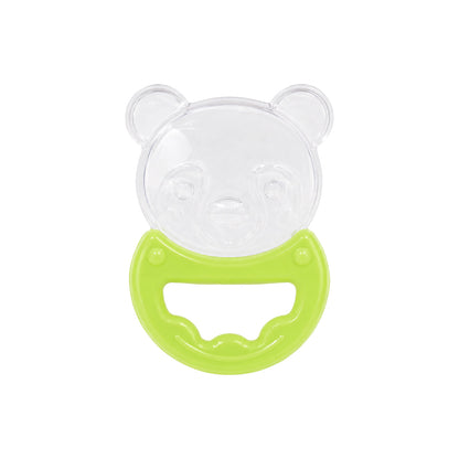 Apple Baby Bear Silicone Teether for Babies | BPA-Free Easy Grip Teething Toy (Pack of 3) AC412