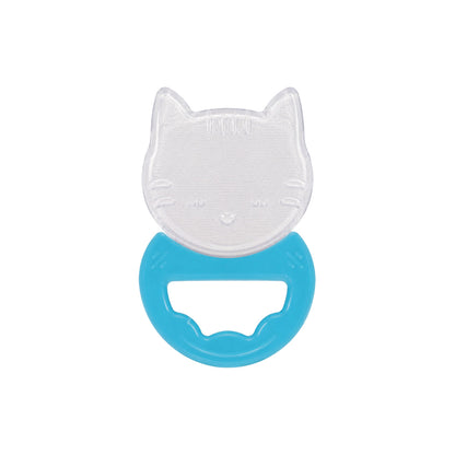 Apple Baby Cat Silicone Teether for Babies | BPA-Free Easy Grip Teething Toy (Pack of 3) AC413