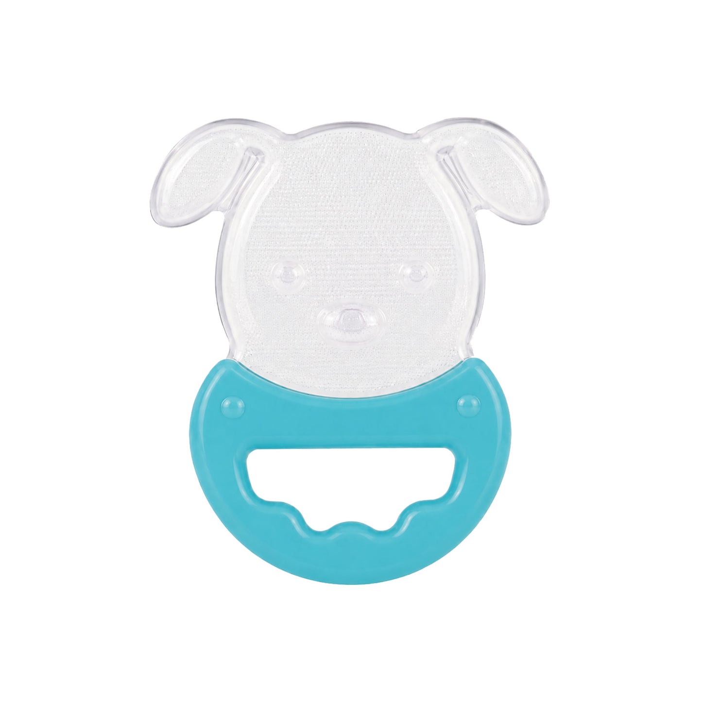 Apple Baby Puppy Silicone Teether for Babies 3+ Months | BPA Free Baby Teething Toy (Pack of 3) AC414