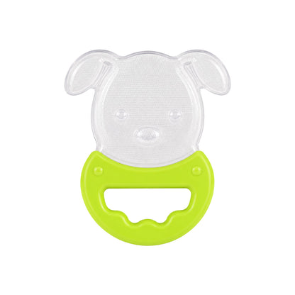 Apple Baby Puppy Silicone Teether for Babies 3+ Months | BPA Free Baby Teething Toy (Pack of 3) AC414
