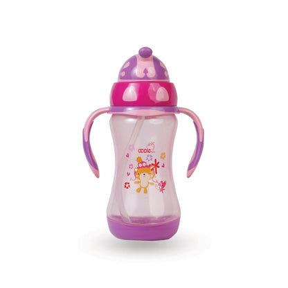 Apple Baby Straw Stipper 2 handled , 200ml AC430