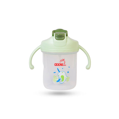 2 in 1 Straw & Spout Cup for Kids | Leak-Proof Training Cup AC441