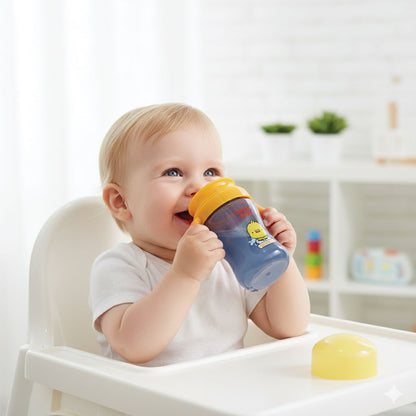 360° Spill-Proof Sipper Cup with Double Handles AC476